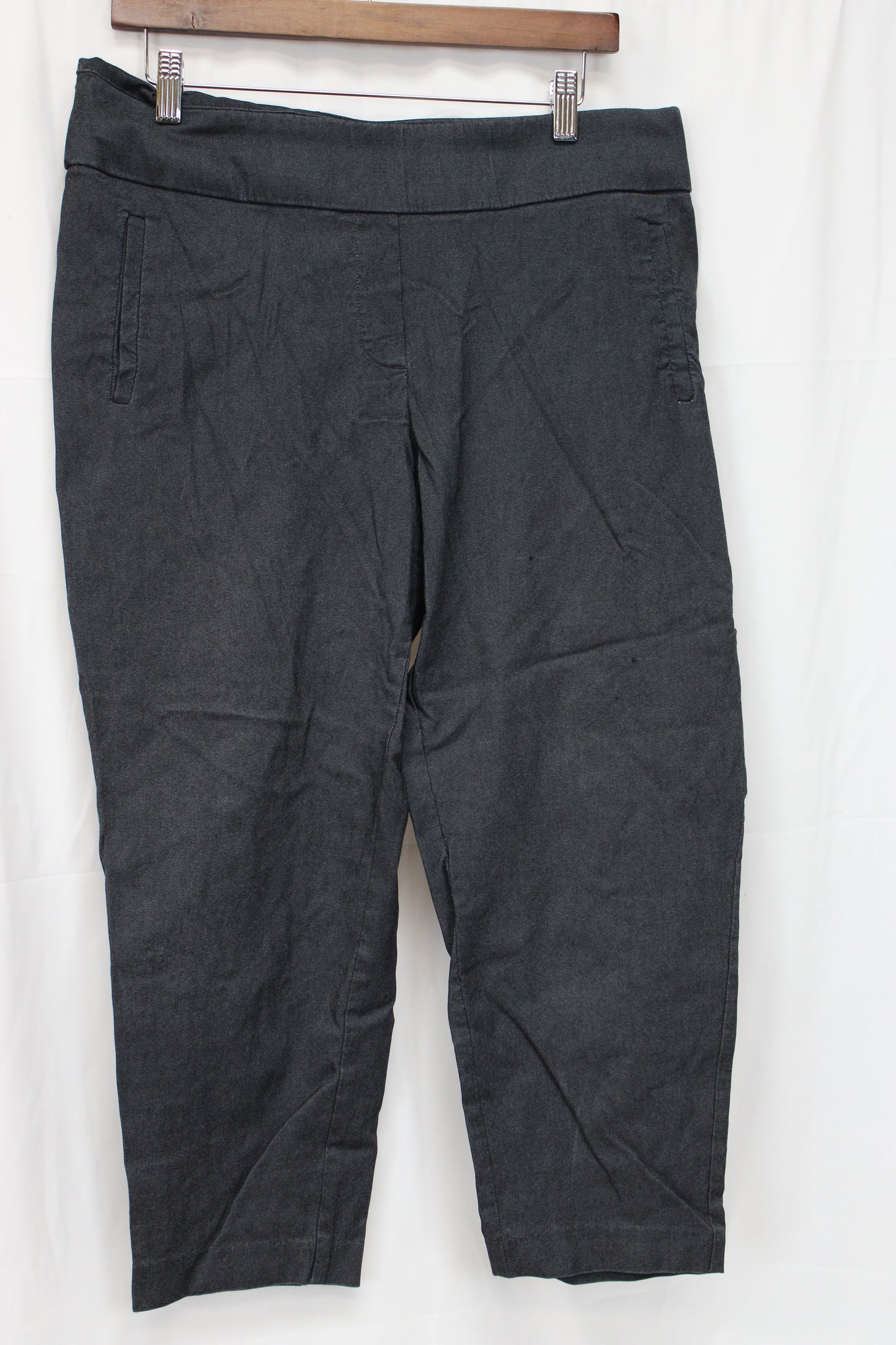 Apt. 9 Brynn Capri Pants, Gray, Women’s 16