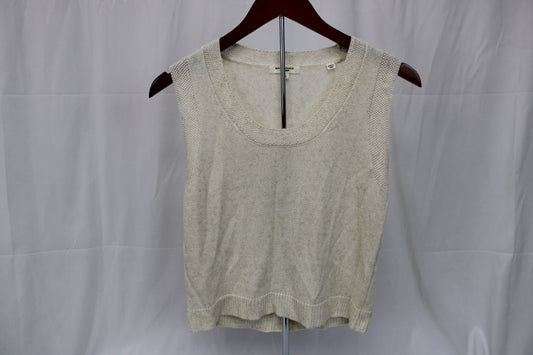 Max Studio Cropped Vest, Beige, Women’s XS