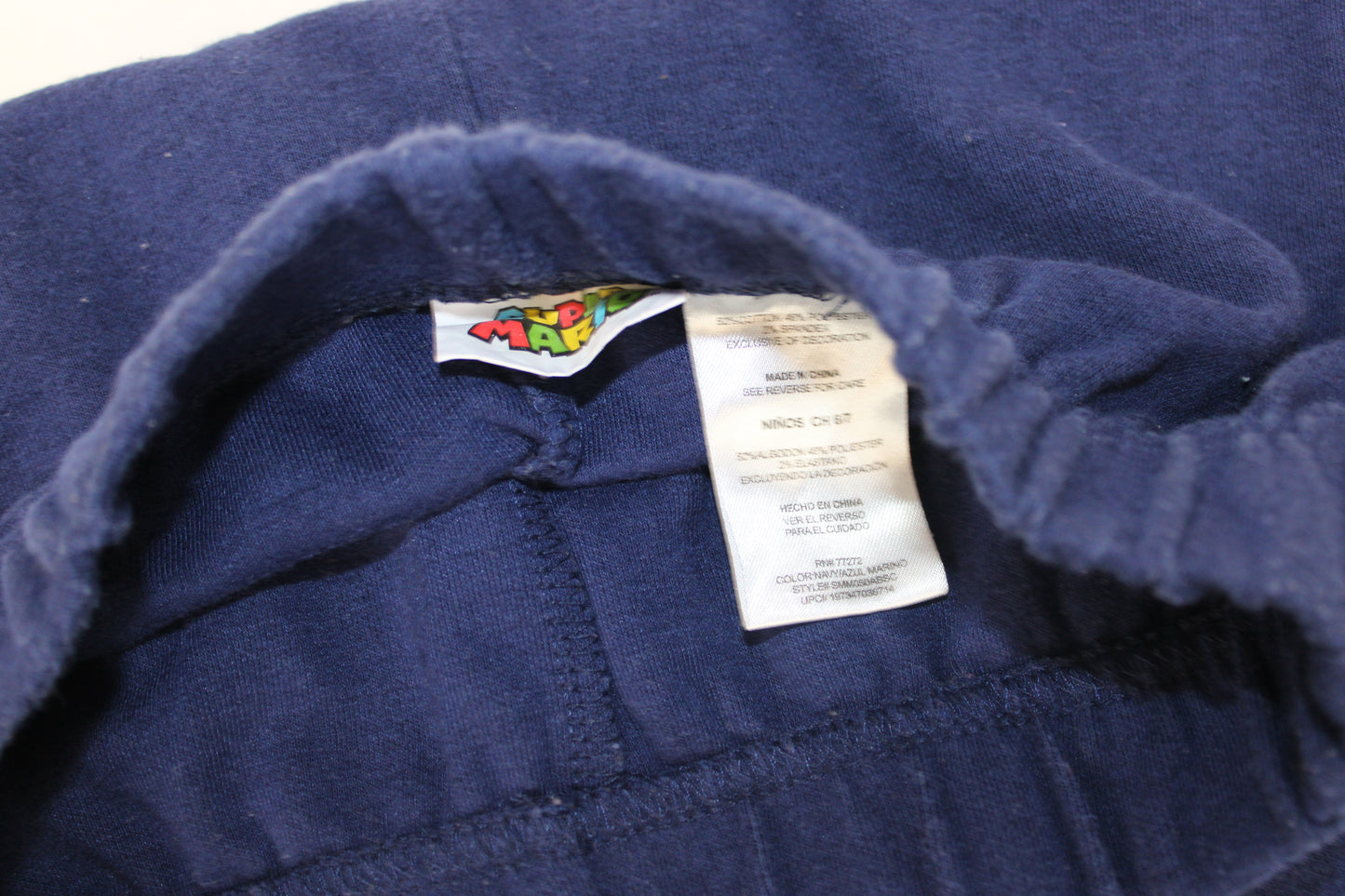 Super Mario Sweatpants, Blue, Boys S