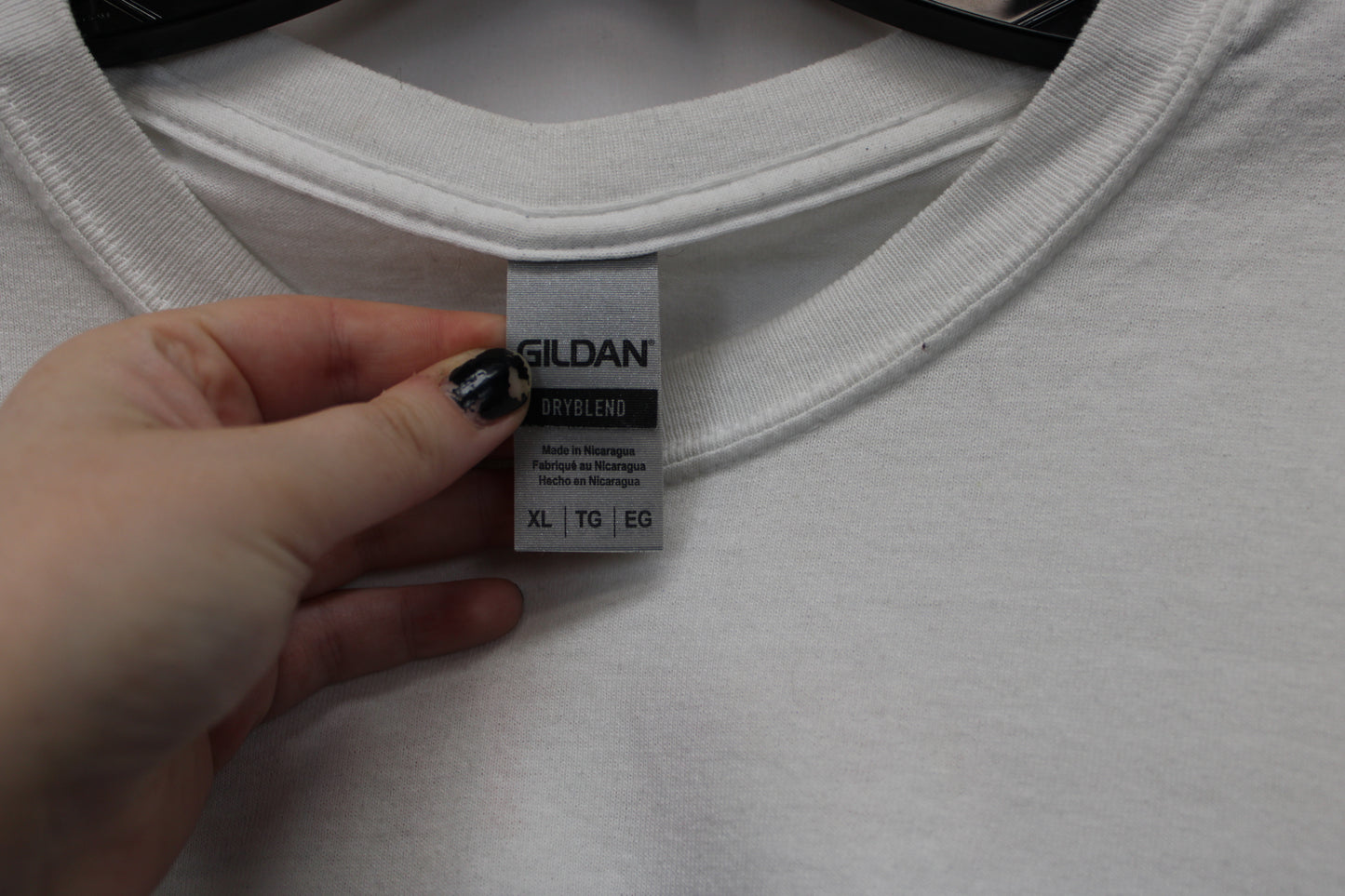 Gildan Stars Short Sleeve T-Shirt, White, Men’s XL