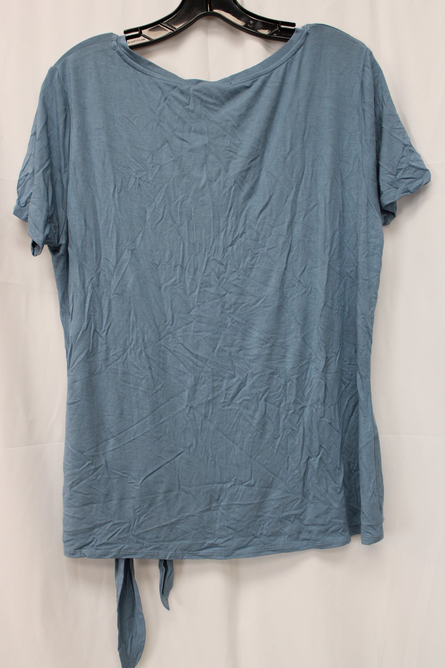 Matty M Everyday Short Sleeve T-Shirt, Blue, Women’s L