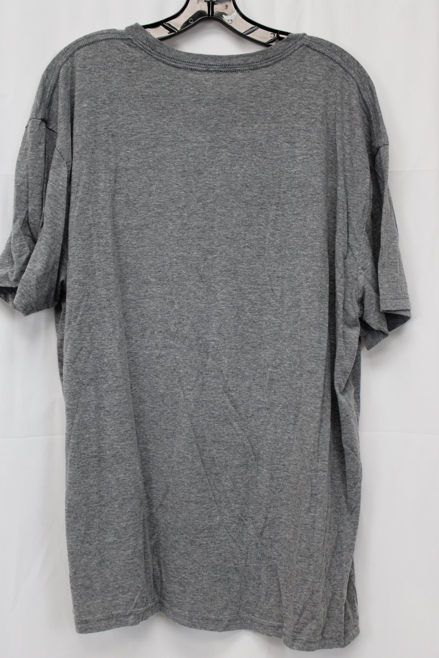Women’s Heart Baseball T-Shirt, Gray, L