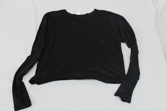 Women’s Long Sleeve T-Shirt, Black, M