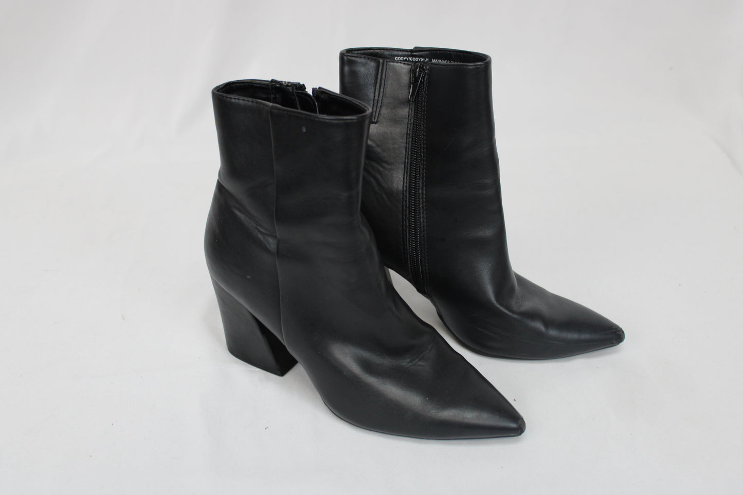 Madden Girl Heeled Boots, Black, Women’s 6.5