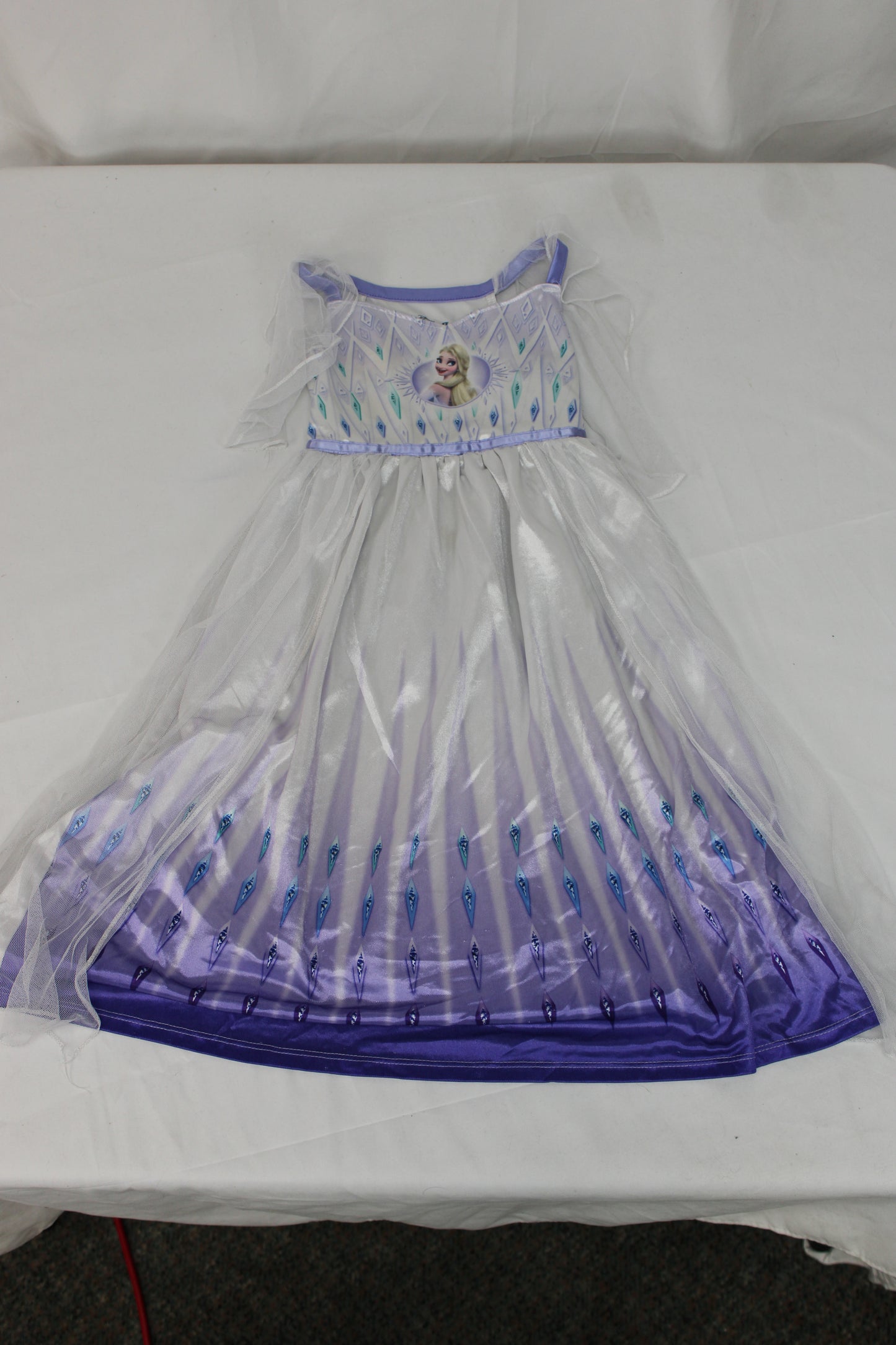 Disney Frozen ll Elsa Dress, Silver/Purple, Girls 6