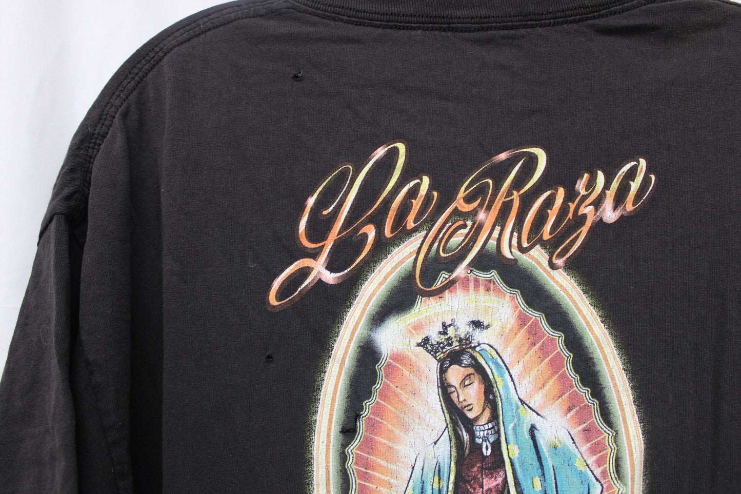 DGK La Raza Short Sleeve T-Shirt, Black, Men’s XL