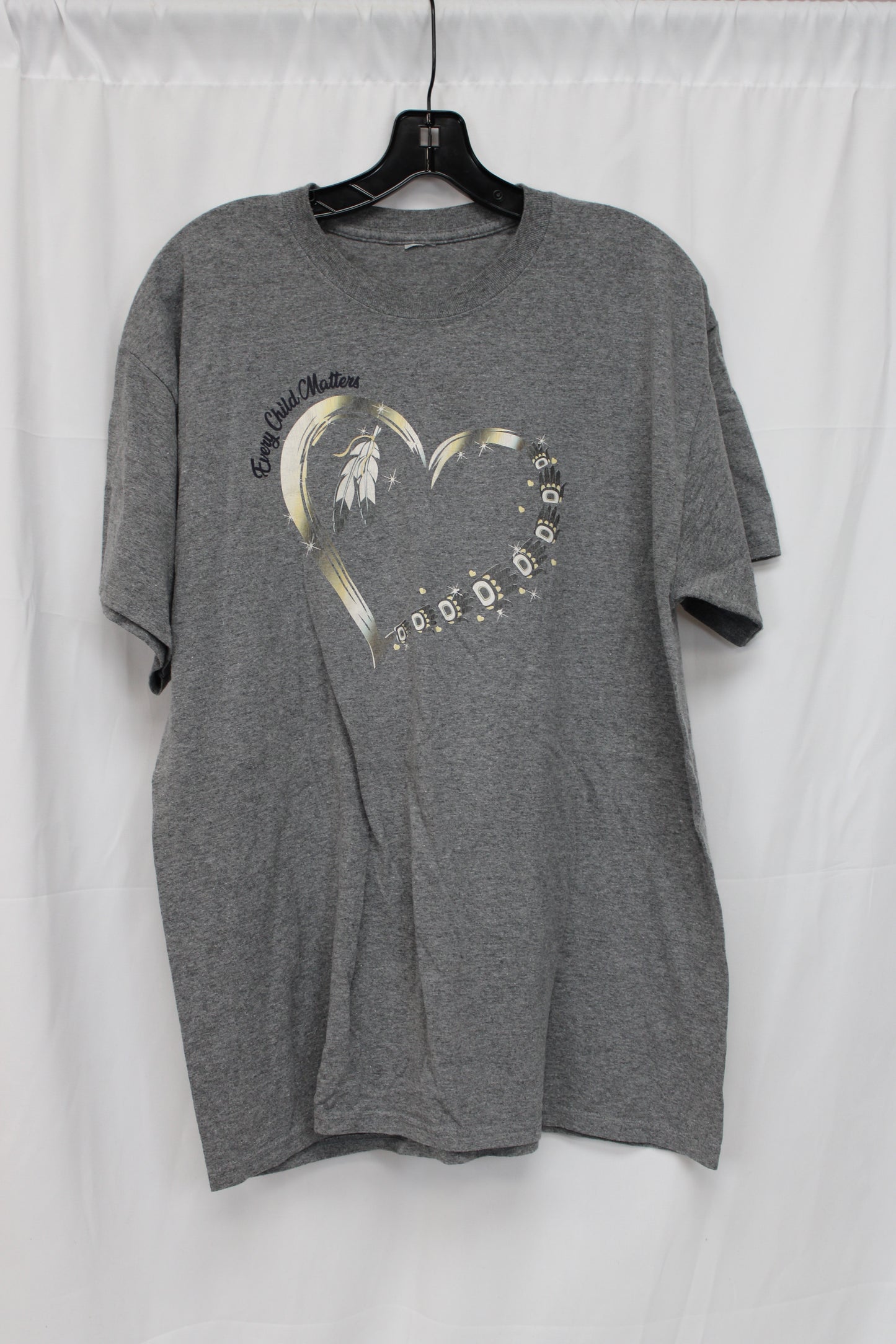 Women’s Short Sleeve Every Child Matters, Gray, XL