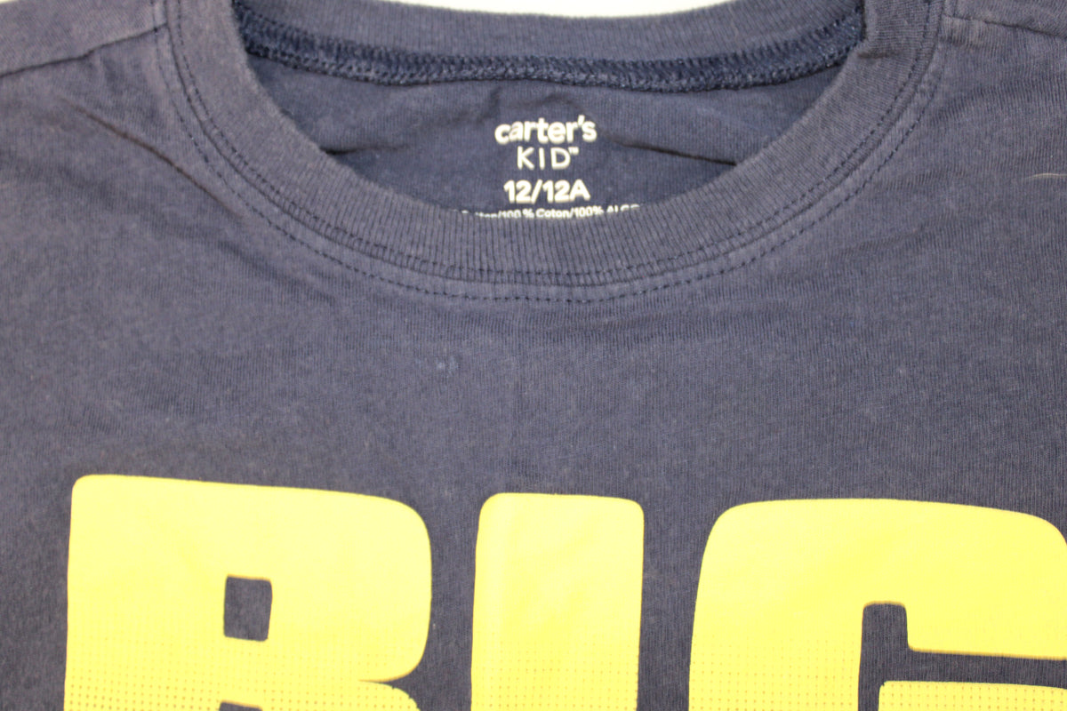 Carter’s Big Bro T-Shirt, Navy, Youth S