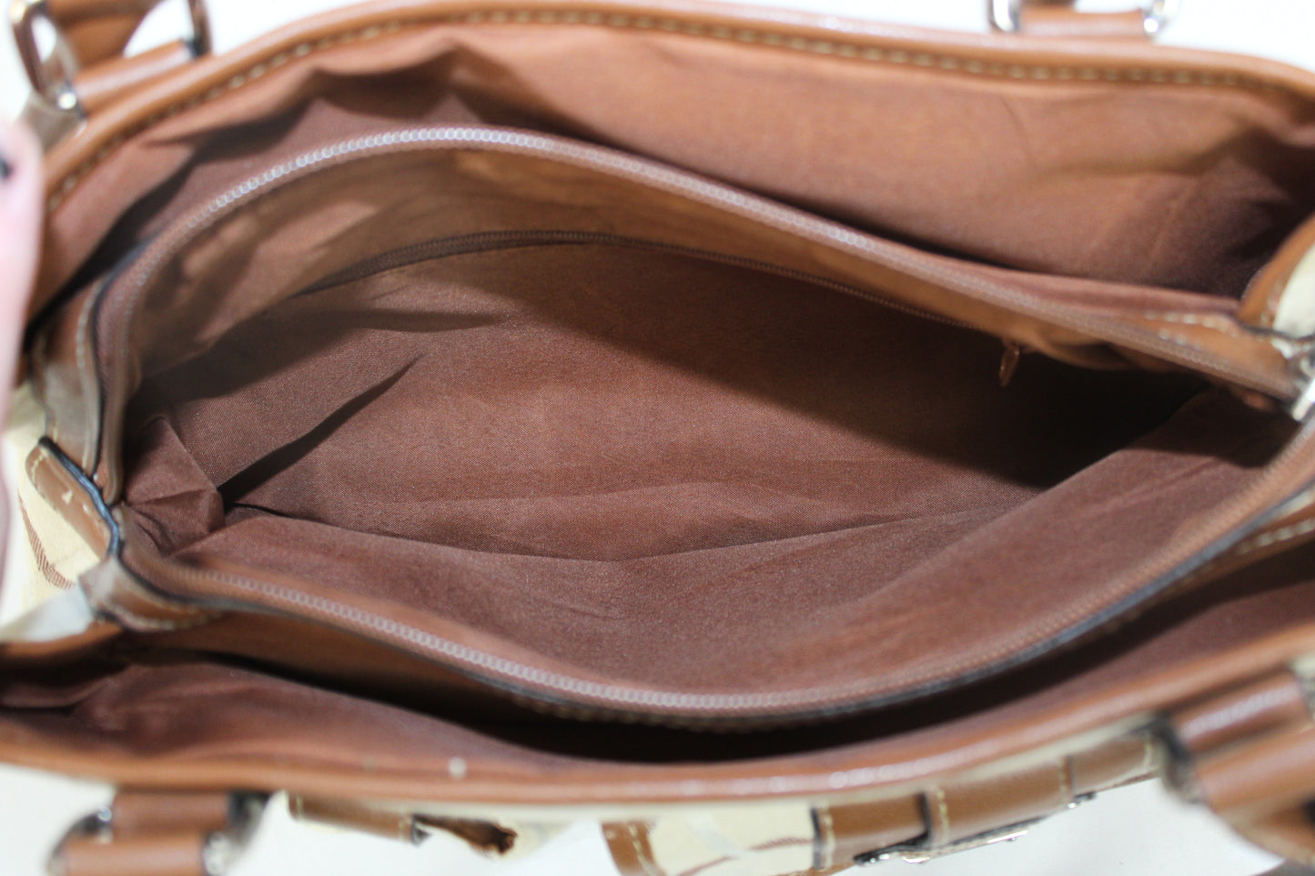 Vintage Monogram Pattern Shoulder Bag