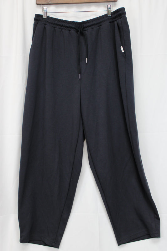 Aknotic Drawstring Sweatpants, Black, Men’s XL