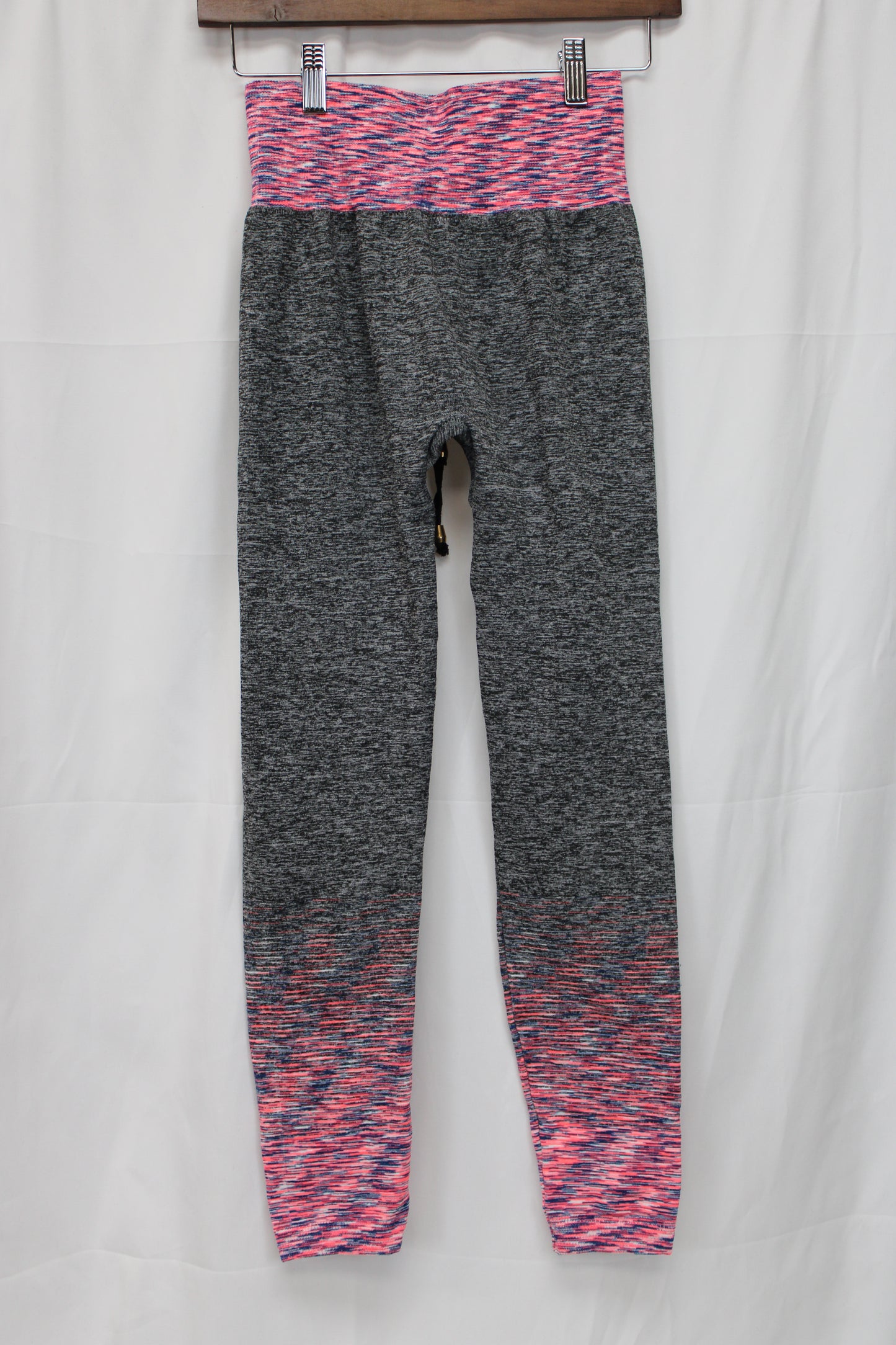 Jera Active Stretch Leggings, Gray/Pink, Women’s S
