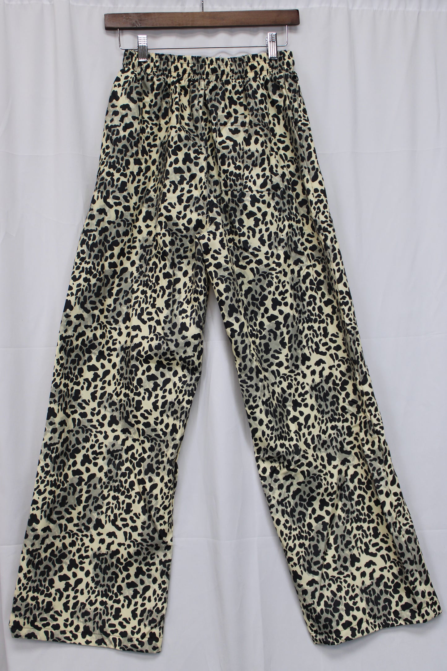 Women’s Leopard Print Drawstring Pants, Women’s XL