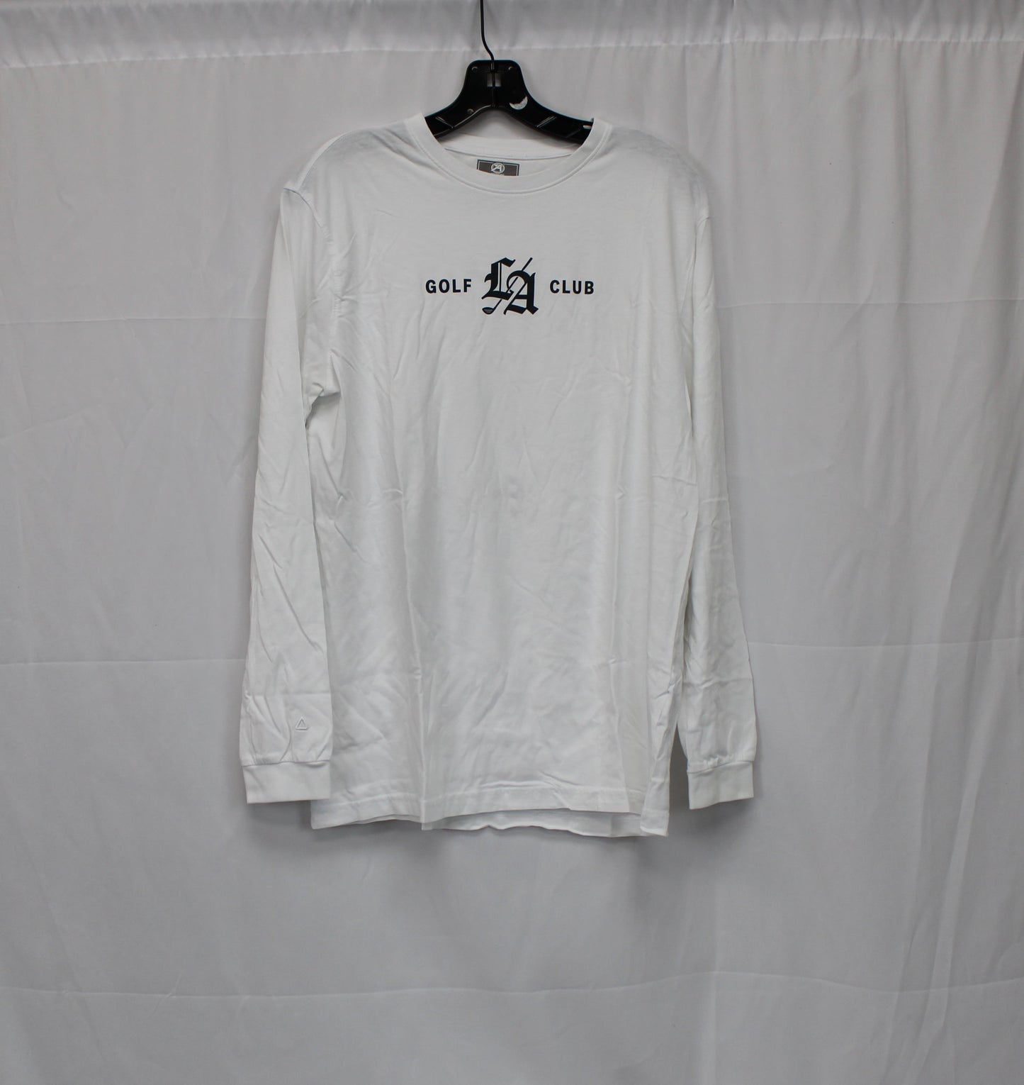 AHEAD LA Golf Club Long Sleeve T-Shirt, White, Men’s M