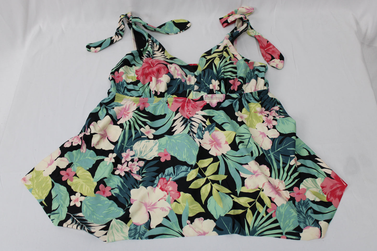 Kona Sol Tropical Swimsuit Top, Women’s XL