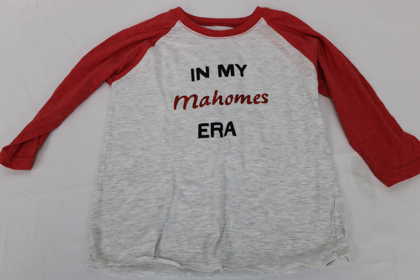 Youth Baseball In My Mahomes Era T-Shirt, Red, S