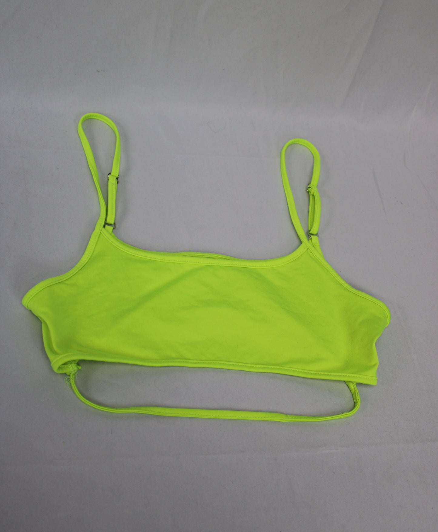 Neon Cropped Tank Top, Women’s S
