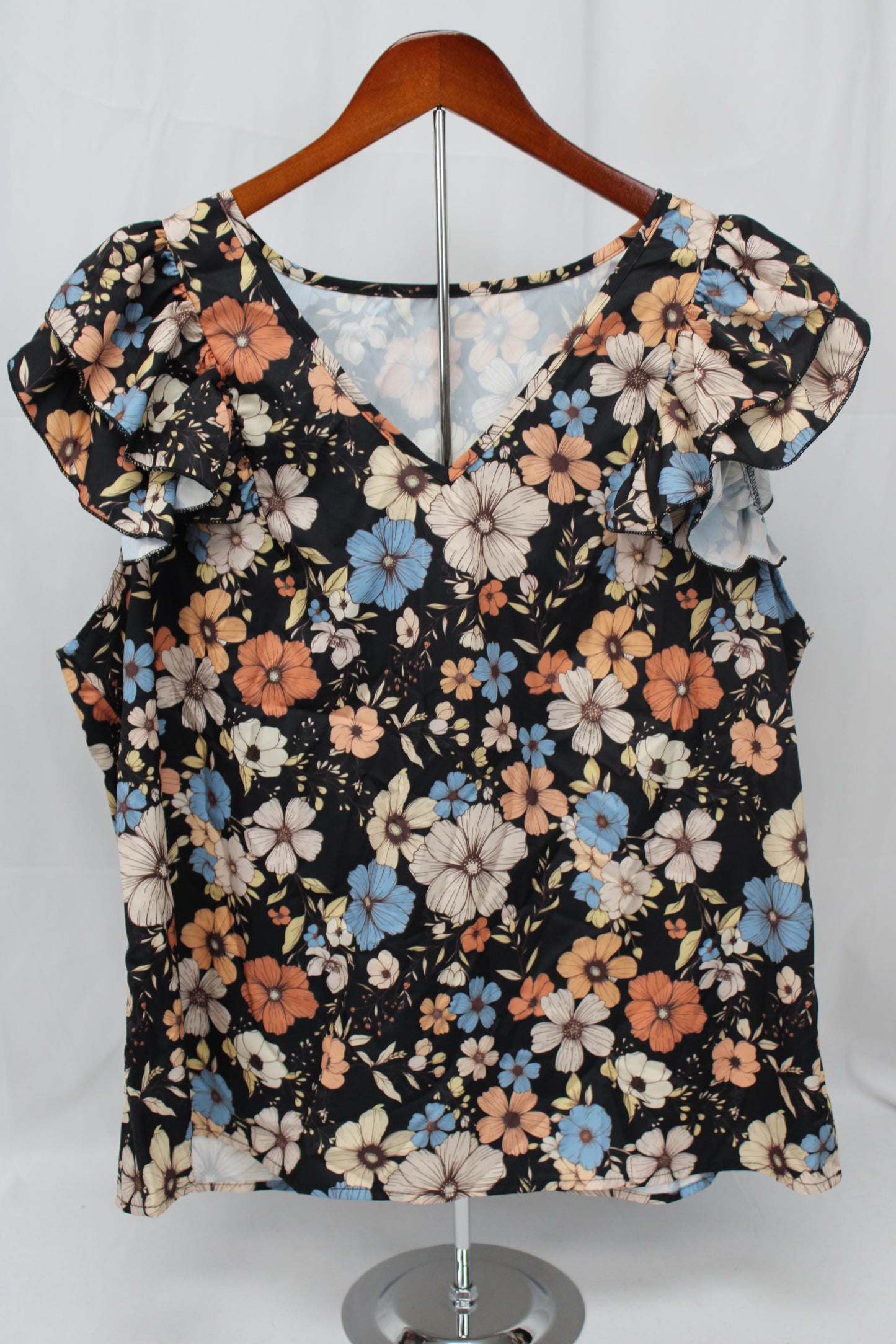 SHIEN Floral Blouse, Women’s XL