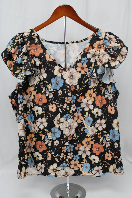 SHIEN Floral Blouse, Women’s XL