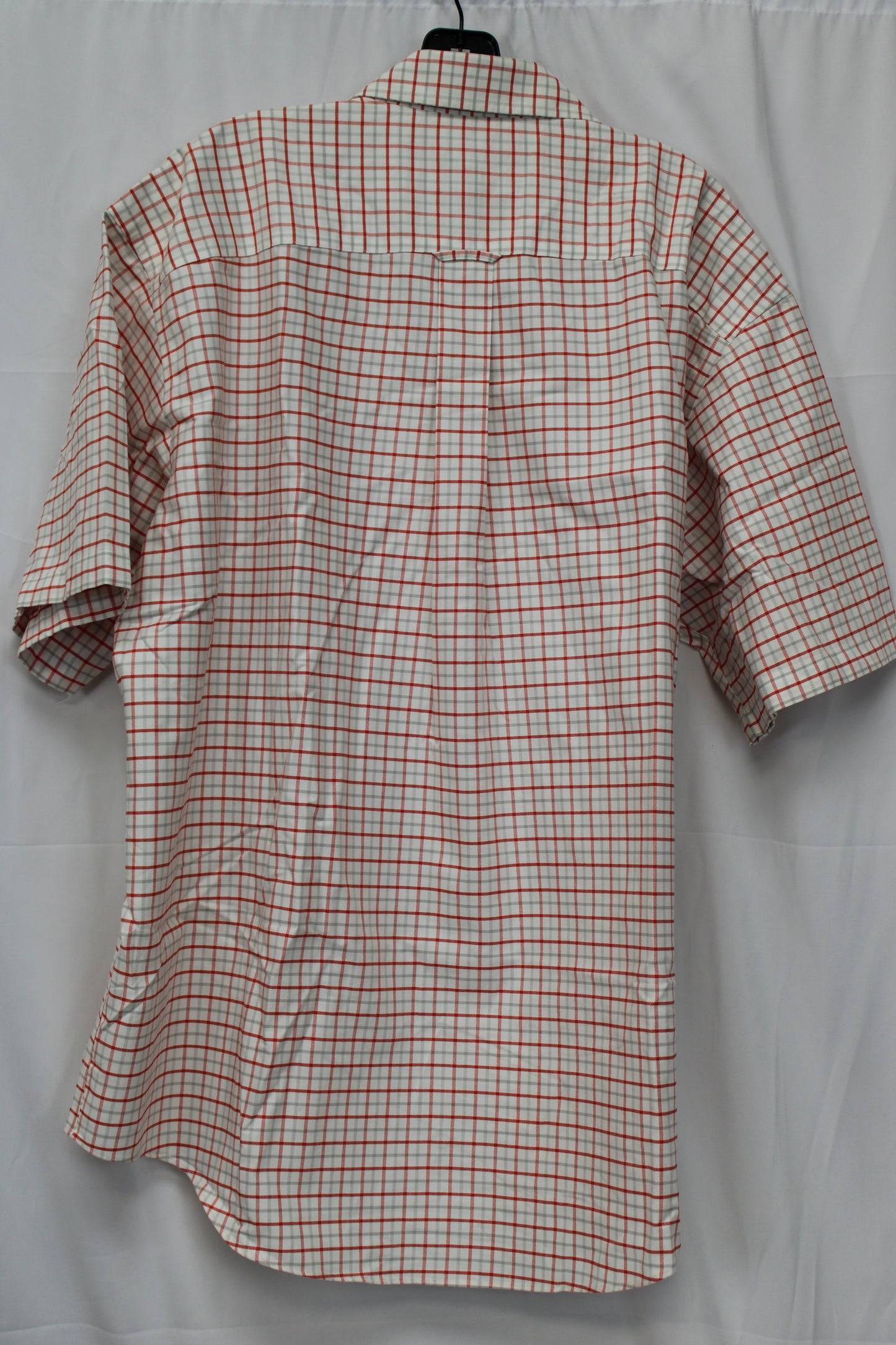 Cabela’s Outfitters Series Plaid Button Up, White/Red, Men’s XL