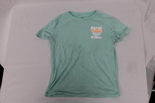 Thereabouts Beach Vibes T-Shirt, Blue, Girls L