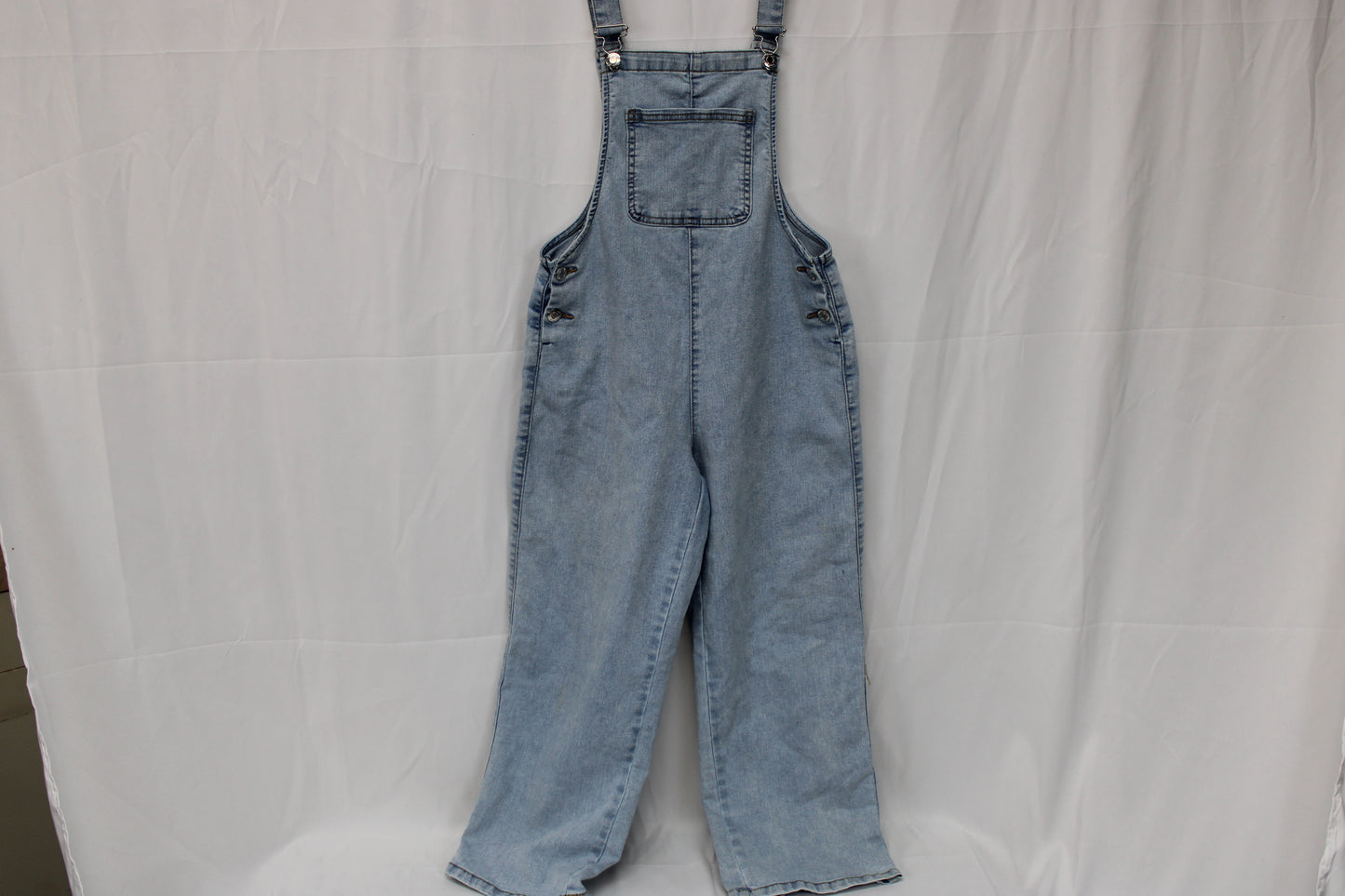 Hippie Girl Denim Overalls, Girls L