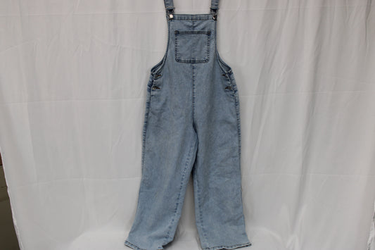 Hippie Girl Denim Overalls, Girls L