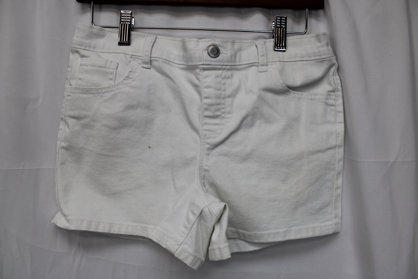 Wonder Nation Shorts, White, Youth L