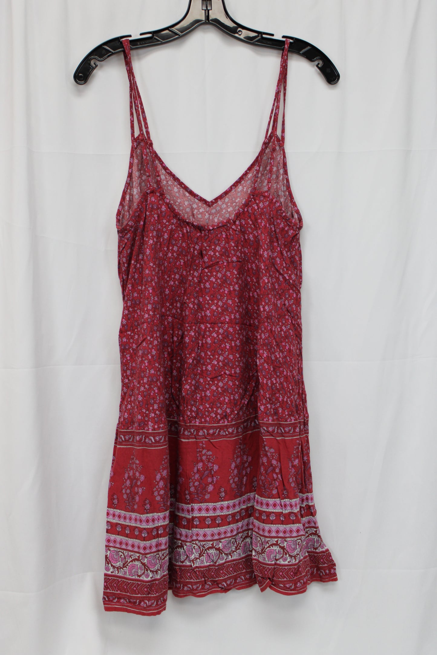 American Eagle Outfitters Floral Print Dress, Red, Women’s M