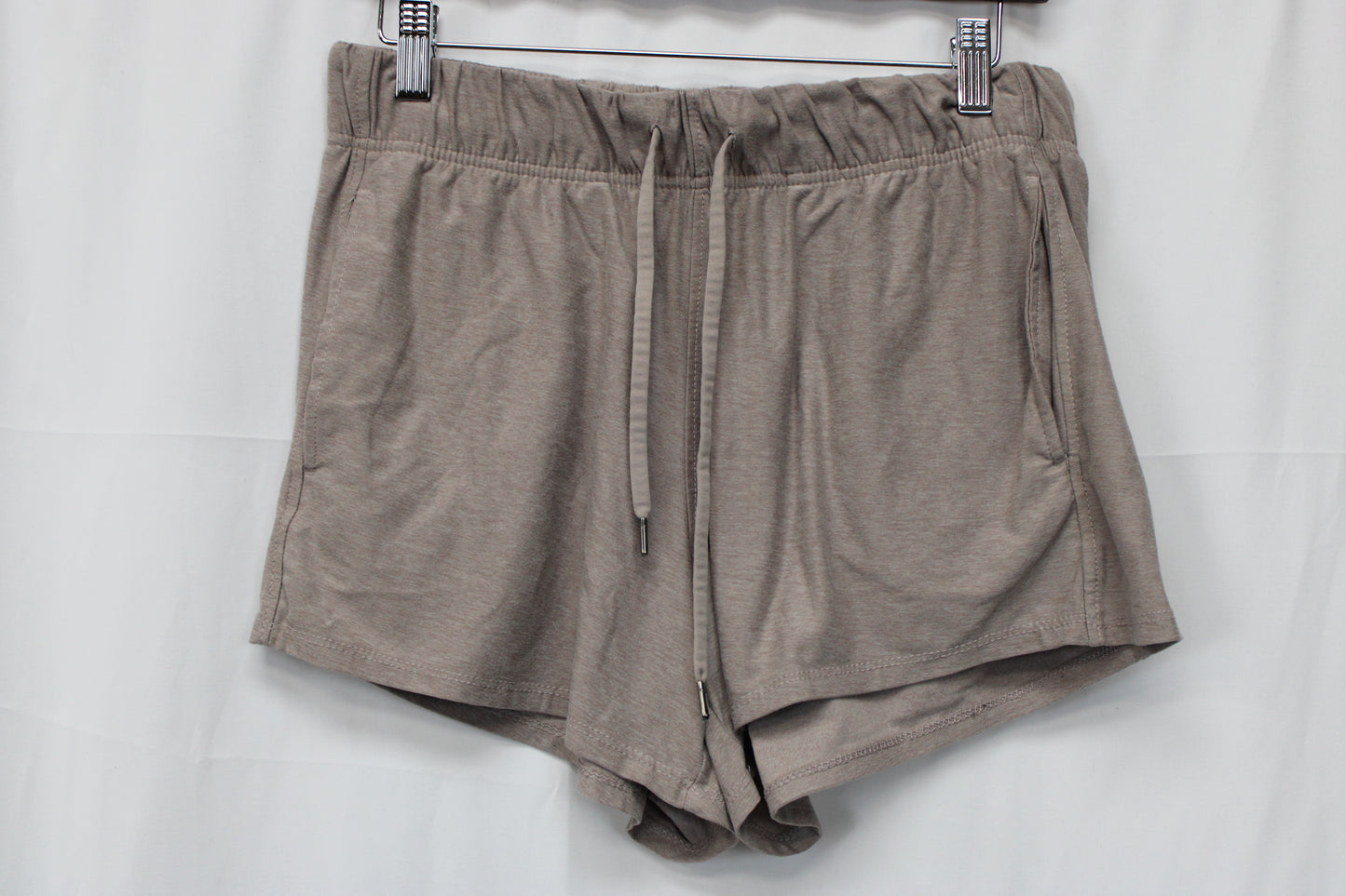 Athletic Works Drawstring Shorts, Beige, Women’s M