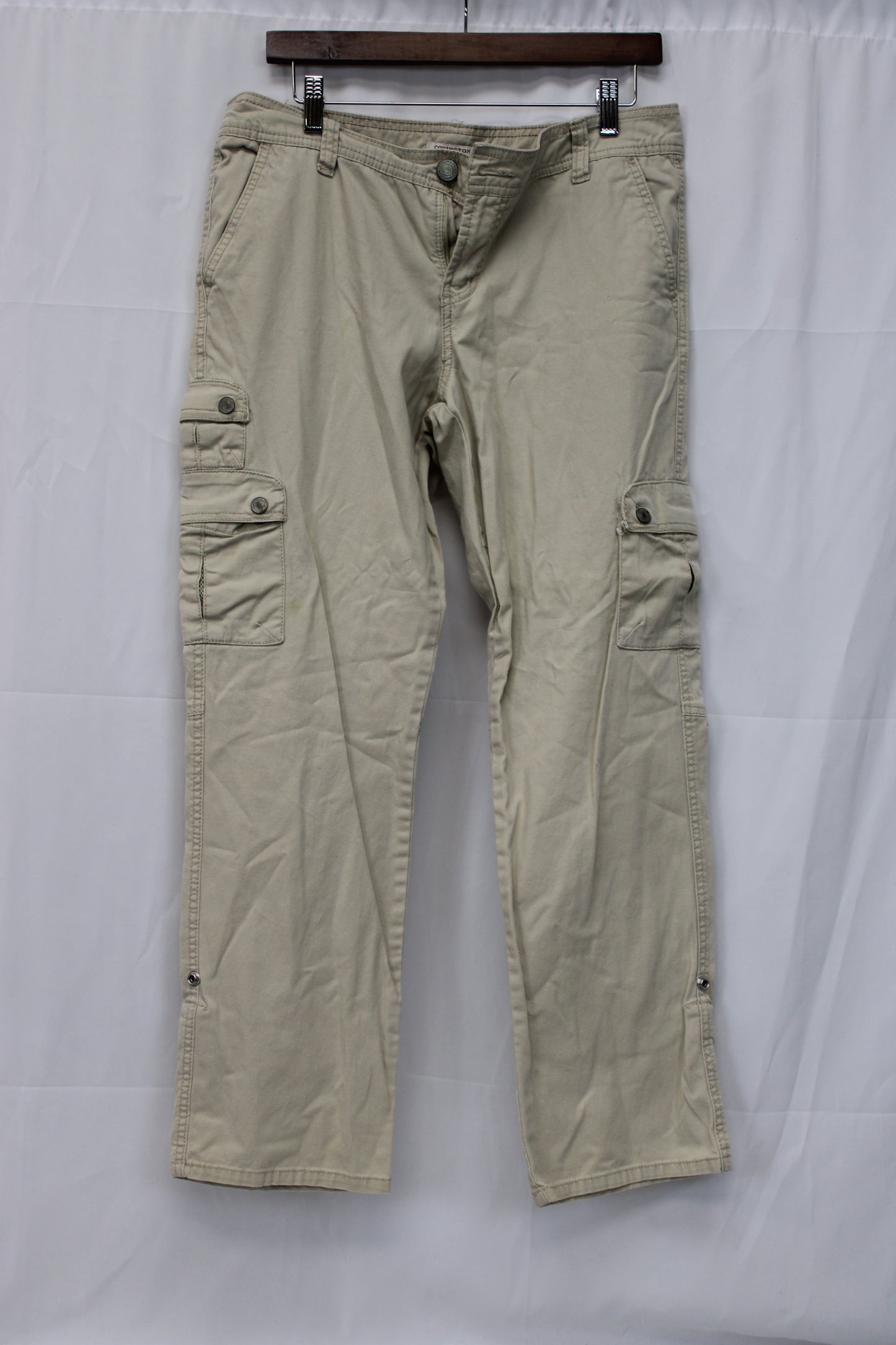 Covington Cargo Pants, Beige, Women’s 12 Petite