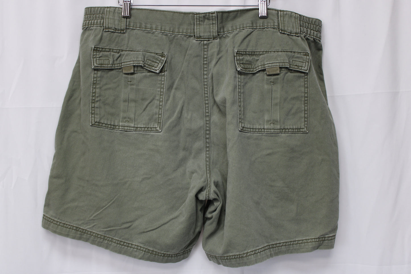 St John’s Bay Cargo Shorts, Green, Women’s 42