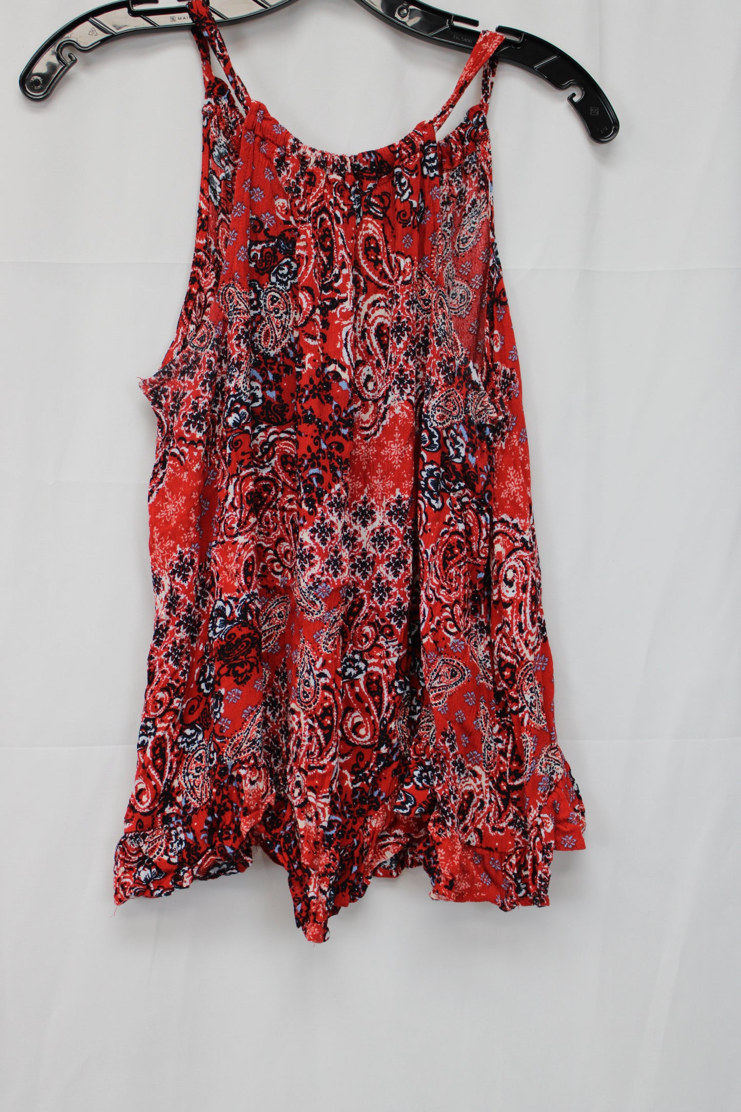 Maurices Patterned Tank Top, Red, Women’s L