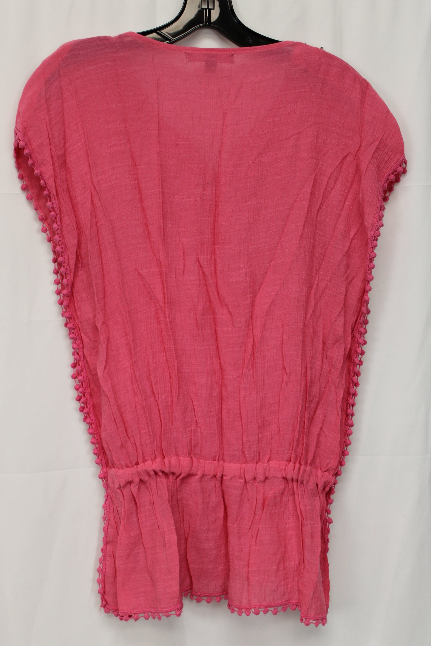 Ny Collection Short Sleeve Blouse, Pink, Women’s M