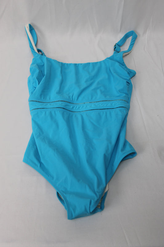 Gottex One Piece Swimsuit, Blue, Women’s L