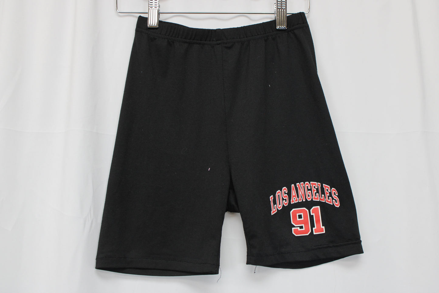 SHIEN Los Angeles 91 Shorts, Black, Women’s XS