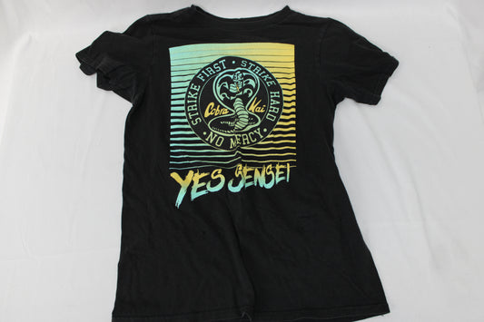 Bloworld Cobra Kai T-Shirt, Black, Youth M