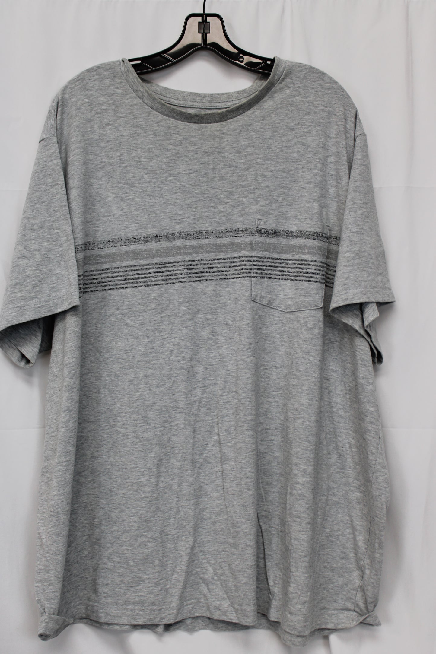 George Striped T-Shirt, Gray, Men’s XXXL