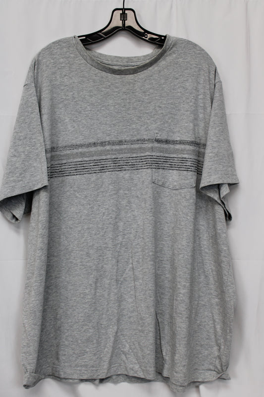 George Striped T-Shirt, Gray, Men’s XXXL
