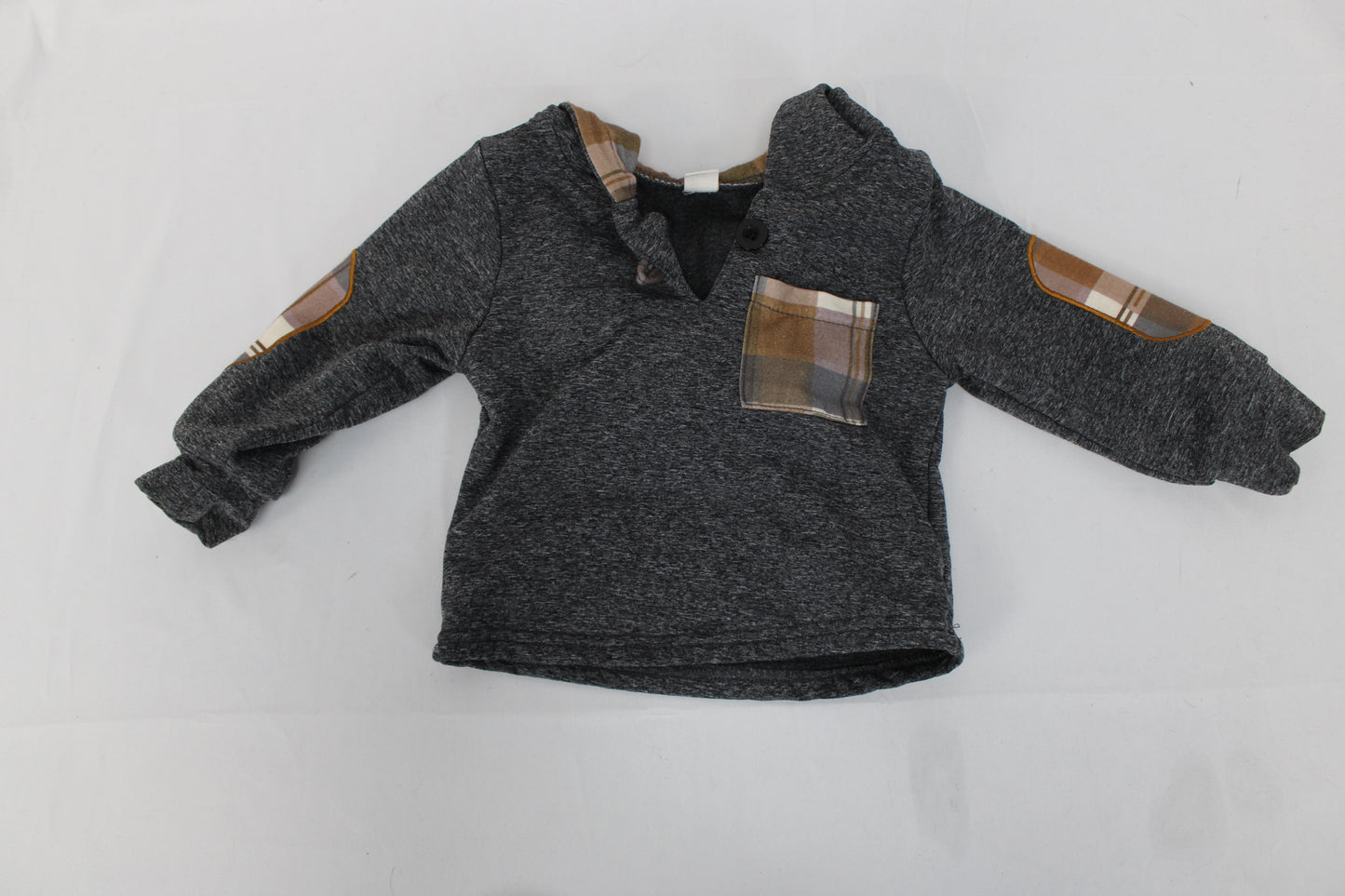 Two Piece Hoodie/Sweatpants, Gray, Youth 2T