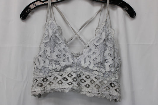 Anemone Bralette, Gray, Women’s XXL