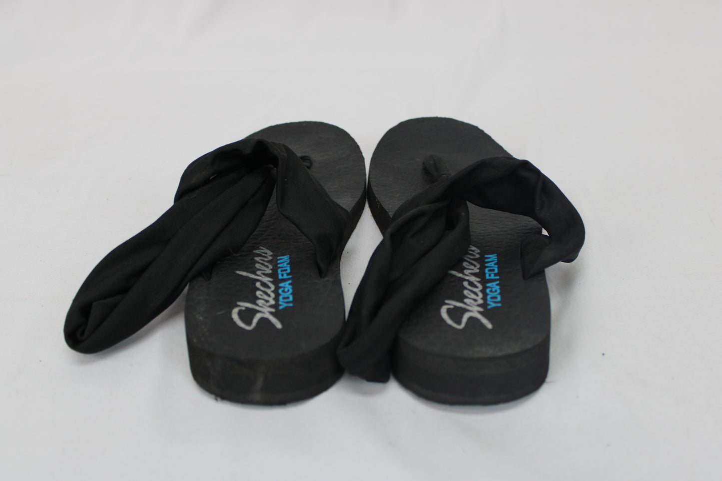 Skechers Yoga Foam Sandals, Black, Women’s 10
