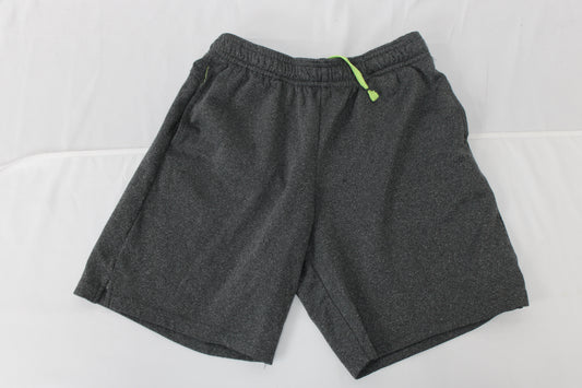 All In Motion Athletic Shorts, Gray, Boys M