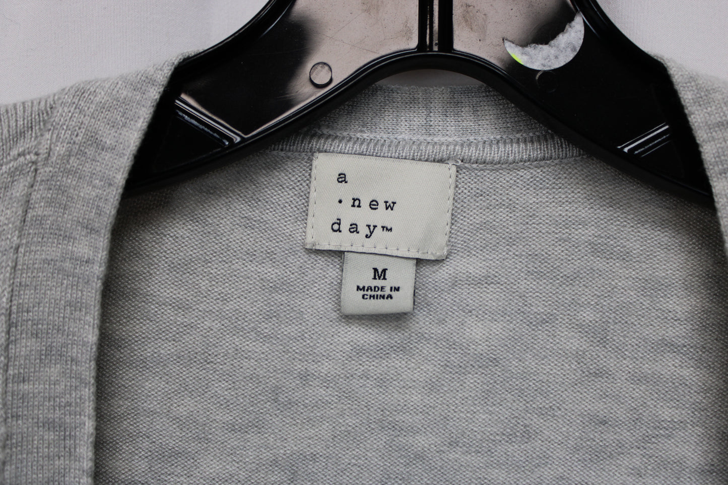 A New Day Long Sleeve Cardigan, Gray, Women’s M