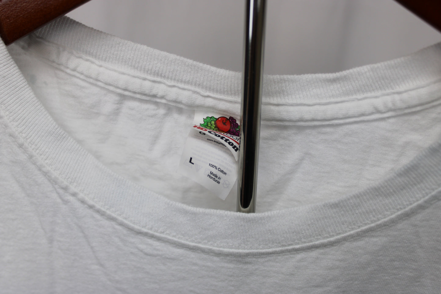 Fruit of Loom Walk to the End Alzheimer’s T-Shirt, White, Mens L