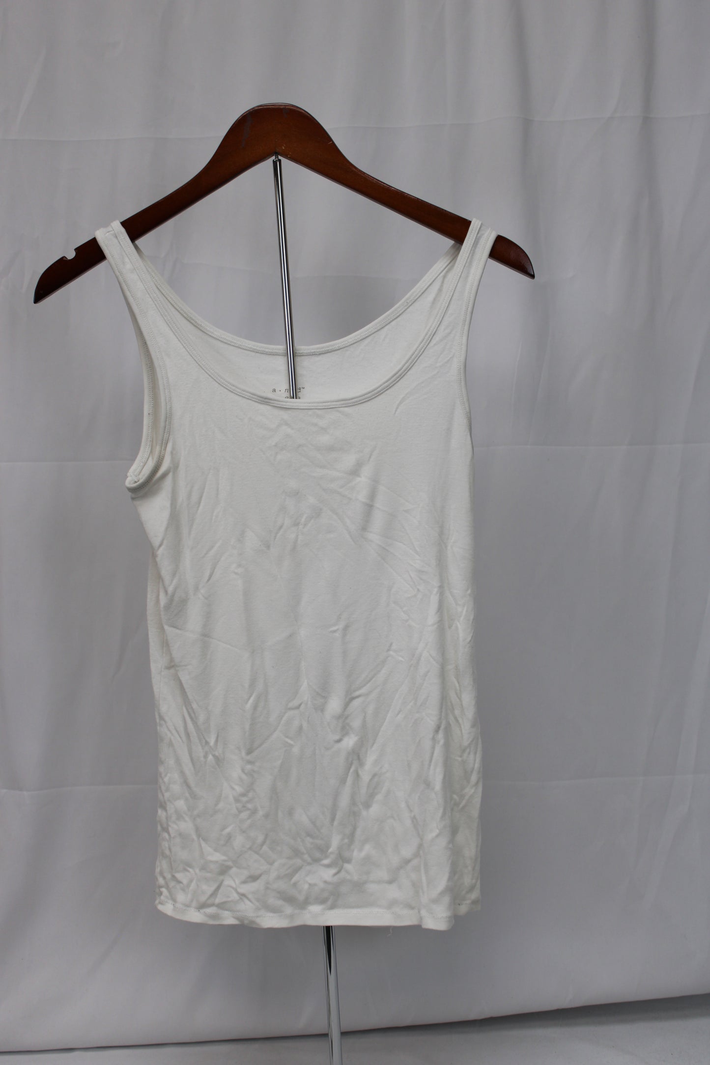 A New Day Everyday Tank Top, White, Women’s L