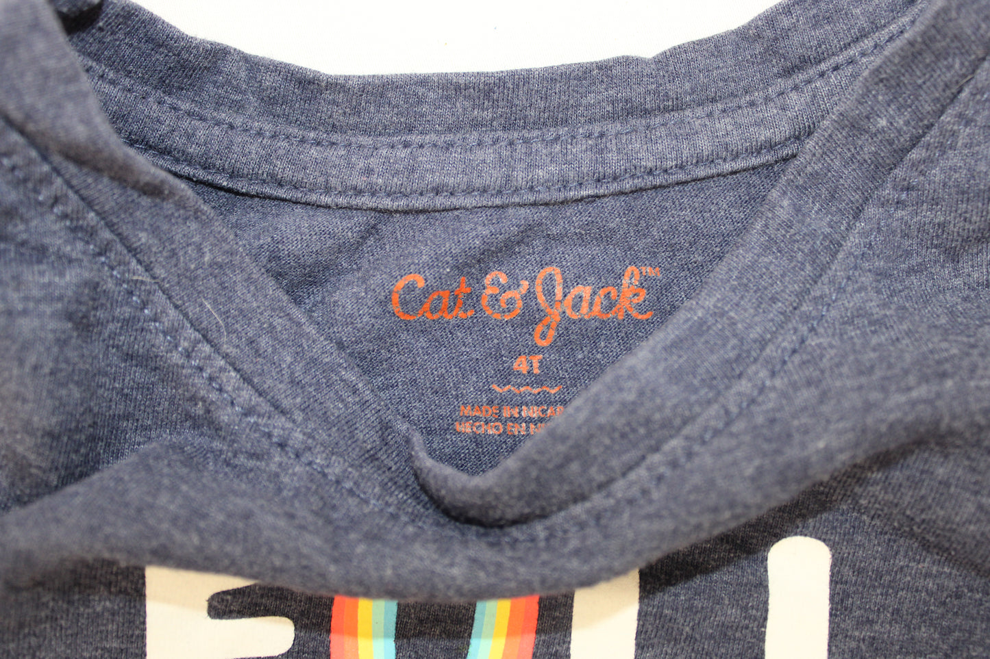 Cat & Jack Full of Sunshine Short Sleeve T-Shirt, Blue, Girls 4T