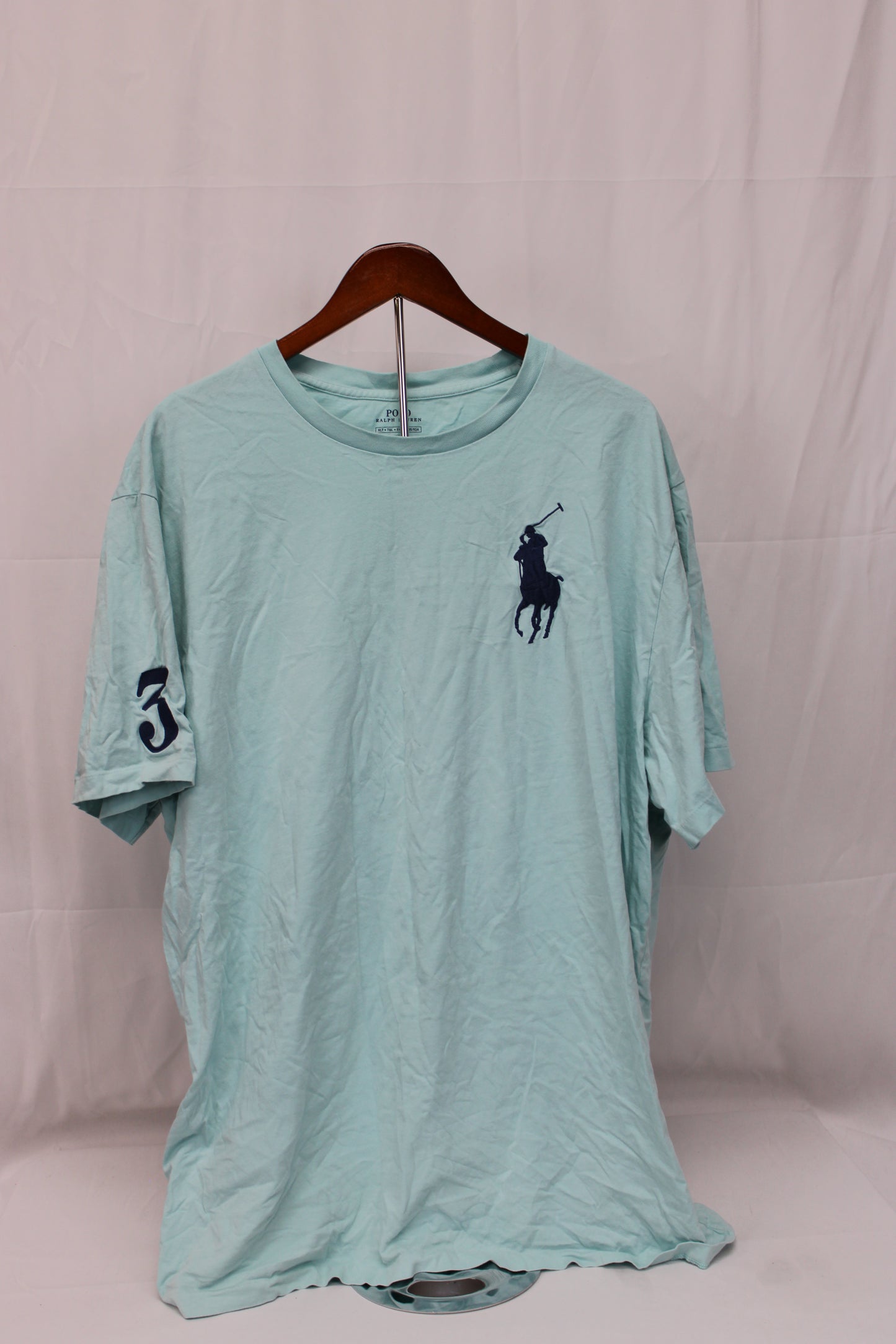 Ralph Lauren Polo T-shirt, Blue, Mens XL