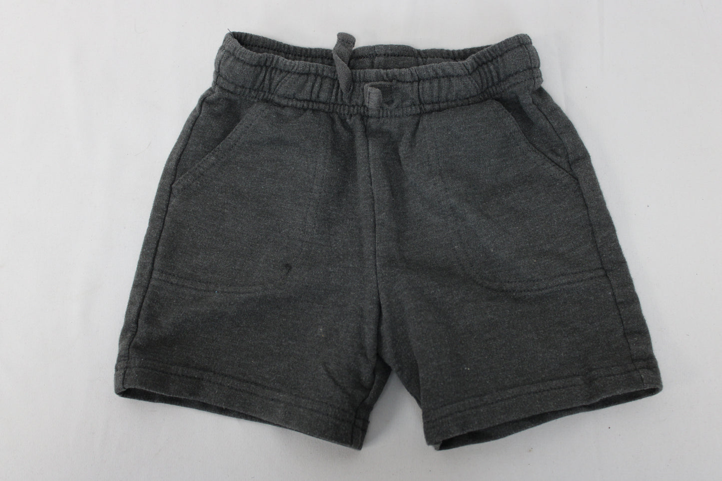 Cat & Jack Drawstring Fleece Lined Shorts, Gray, 2T