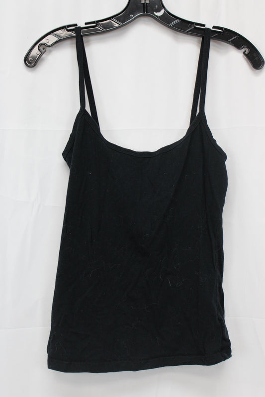 Old Navy Fitted Tank Top, Black, Women’s M