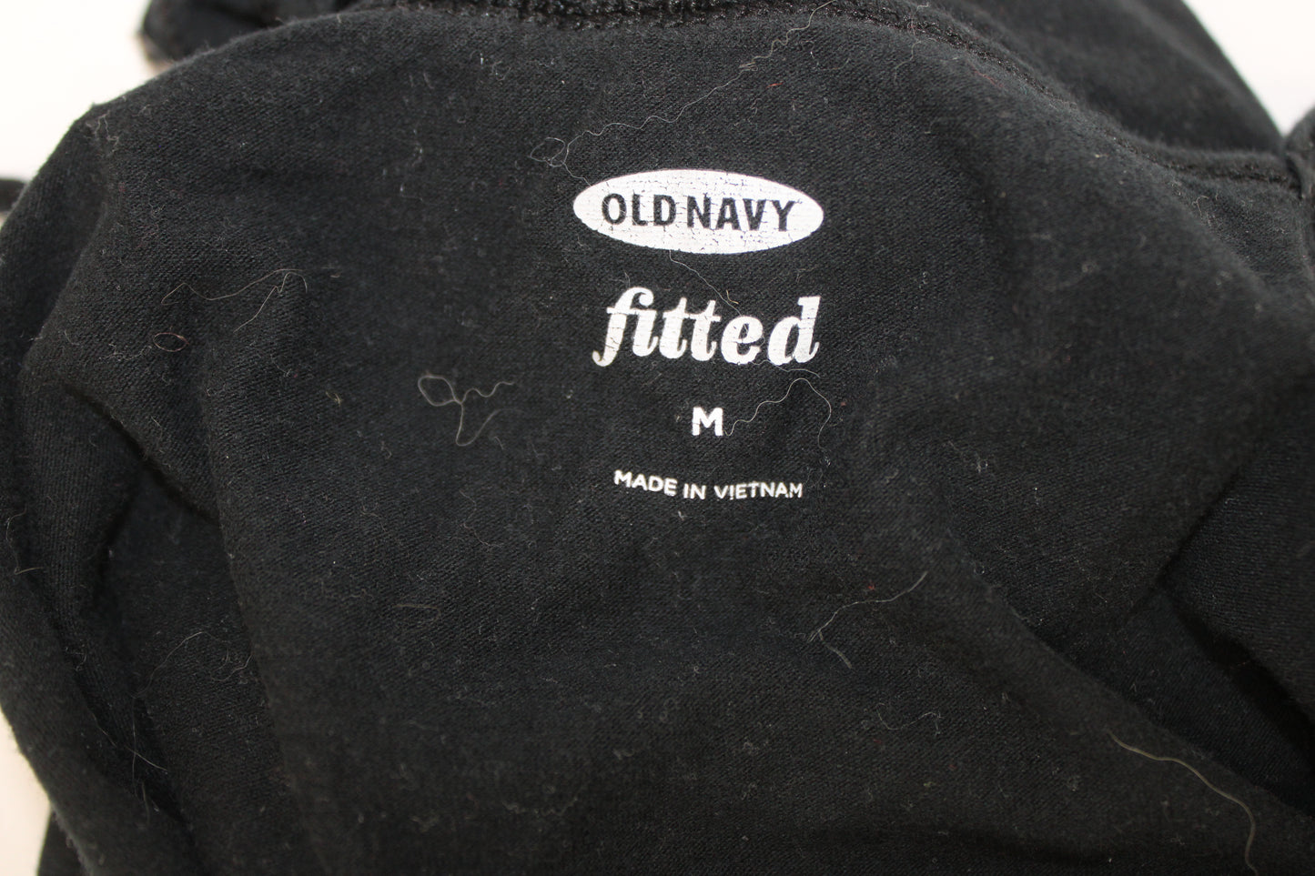 Old Navy Fitted Tank Top, Black, Women’s M